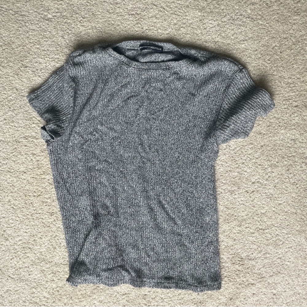 Brandy Melville Grey T-Shirt